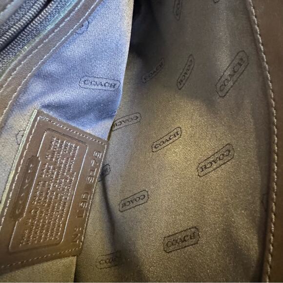 Vintage Coach Whitney Flap Bag 9179 Brown - Picture 9 of 9